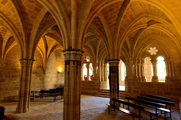 Sala Capitular Monasterio de Piedra