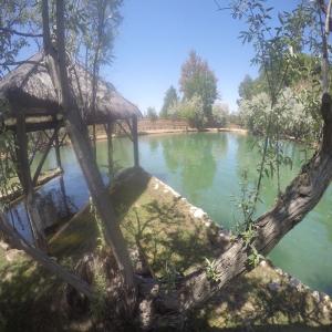 fotos lago termal termas pallarés